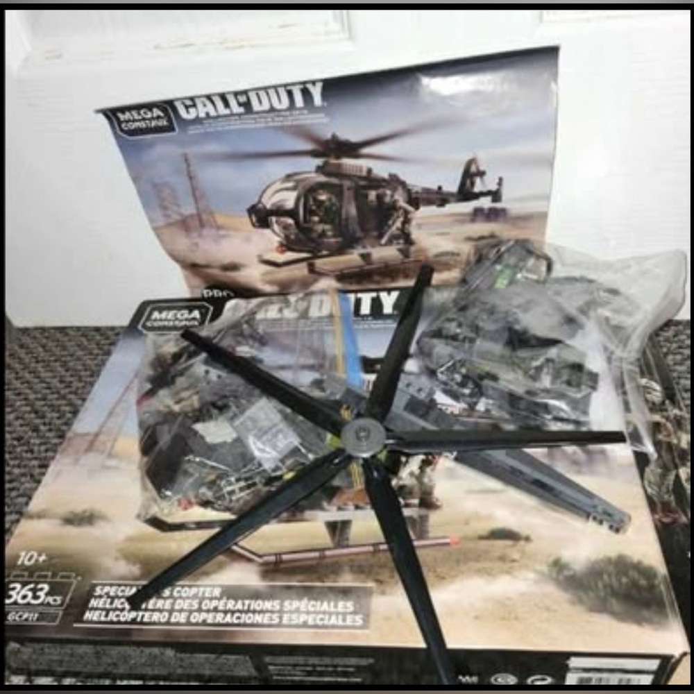 Mega Construx Call of Duty Helicopter Set